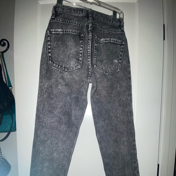 Pacsun Vintage Icon Grey-washed straight-leg jeans - Picture 4 of 6